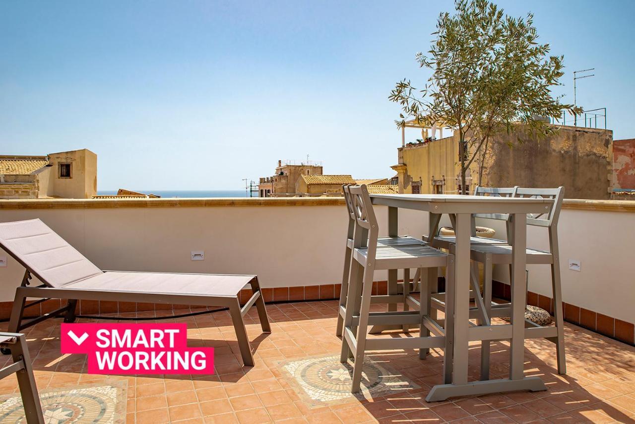 La Terrazza Sul Vicolo Della Giudecca By Wonderful Italy Daire Siraküza Dış mekan fotoğraf